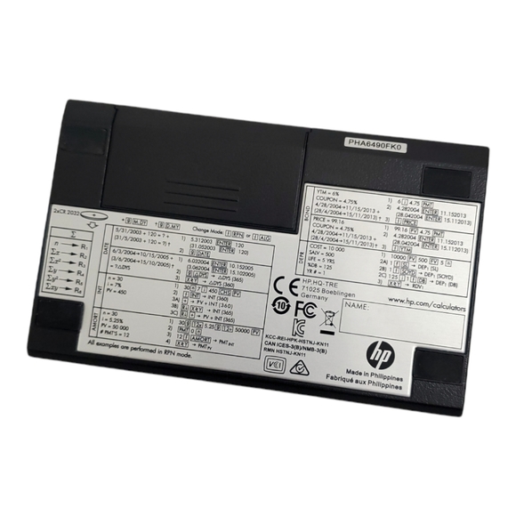 VTG Hewlett Packard HP 12C Platinum 25th Anniversary Financial Calculator - Picture 6 of 6